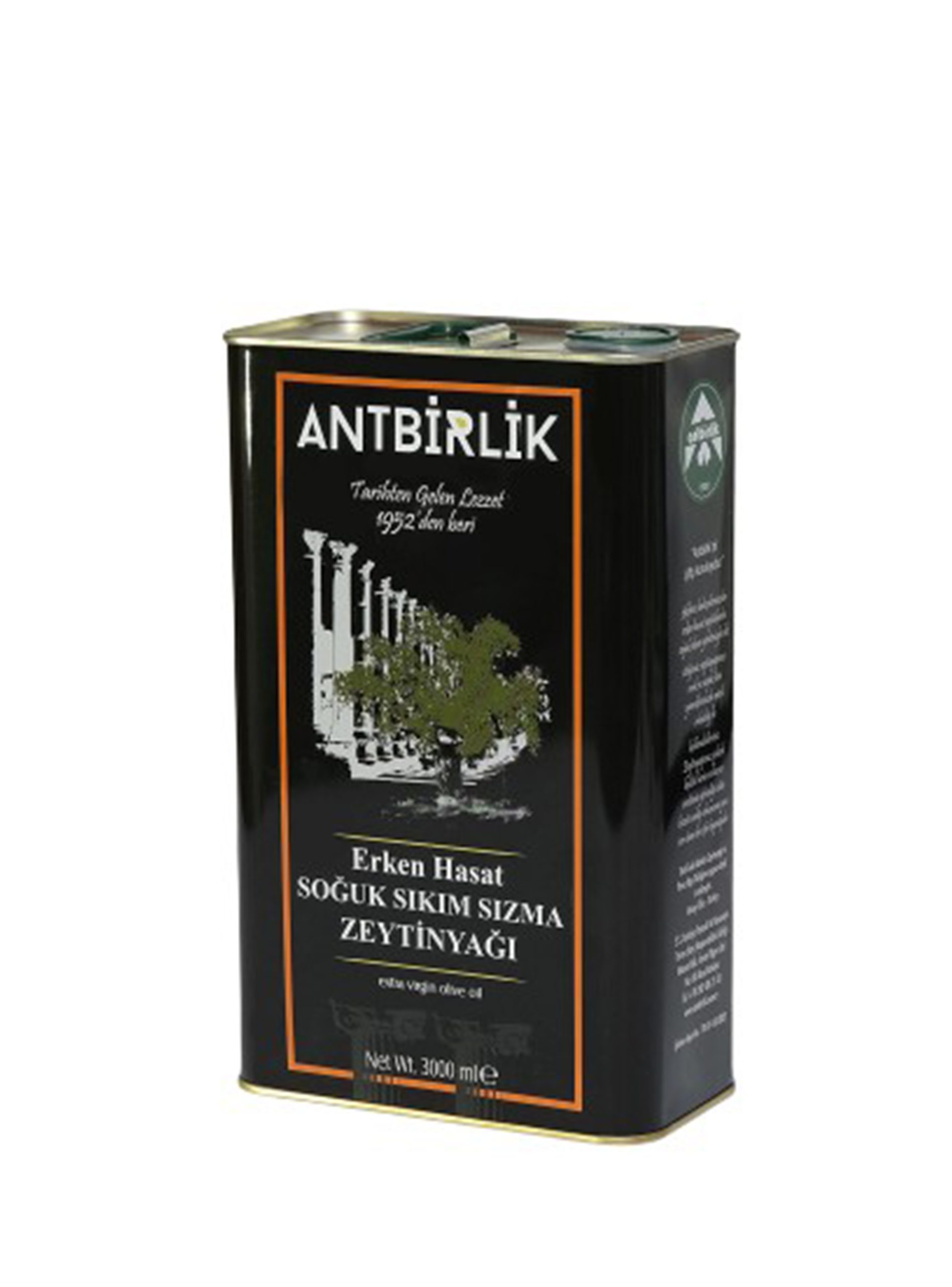 Soğuk Sıkım Zeytinyağı 3 Litre