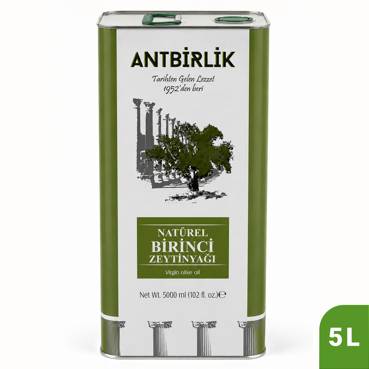 Natürel Birinci Zeytinyağı 5 Litre