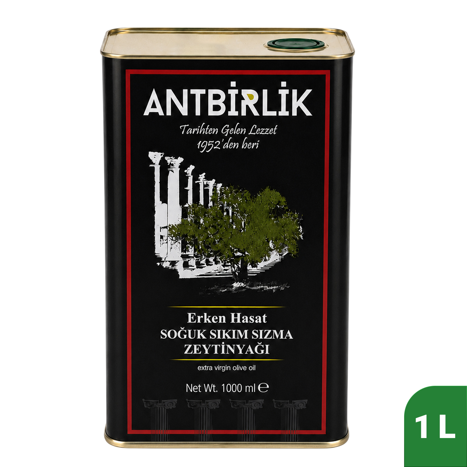 Soğuk Sıkım Zeytinyağı 1 Litre