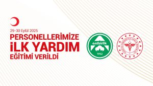 Read more about the article Personellerimize İlk Yardım Eğitimi Verildi